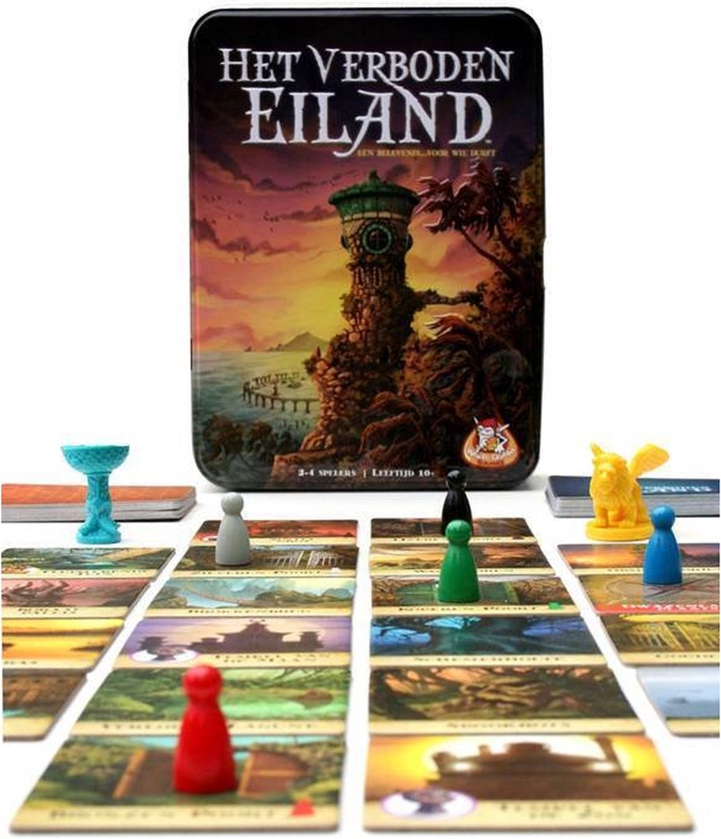White Goblin Games - Het Verboden Eiland - Coöperatief spel - 2 tot 4 spelers - Vanaf 10 jaar - Samenwerken en Strategie - 30 minuten — afbeelding 9