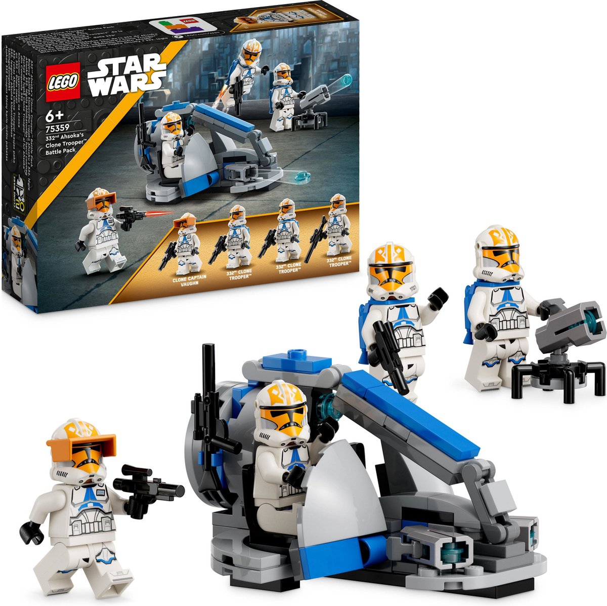 LEGO Star Wars 332nd Ahsoka's Clone Trooper Battle Pack - 75359 — afbeelding 12