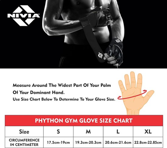 Nivia Python Sports Gloves (Yellow, Size - Medium) | Material - Micro Fiber Suede | Weight Lifting Gloves | Exercise Gloves | Fingerless Grip Gloves | Fitness Gloves | Crossfit Gloves - Nivia