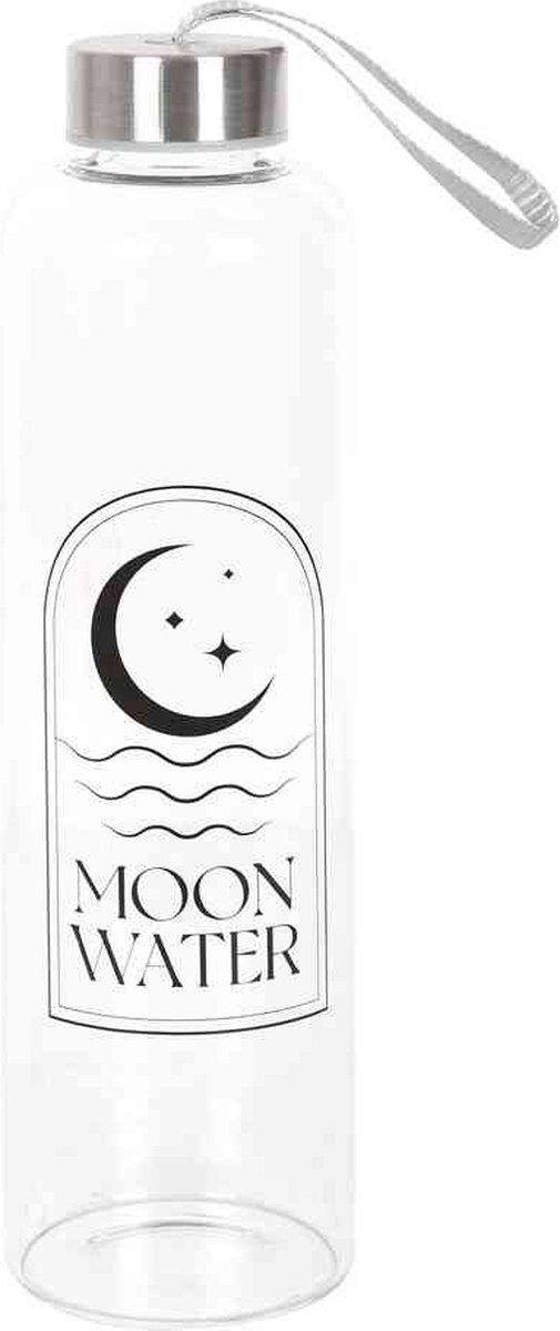 Something Different - Moon Water Glass Waterfles - Transparant