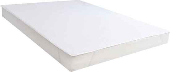 Protect - Protège Matelas en Coton - 140 x 200 cm - Blanc - Habitat