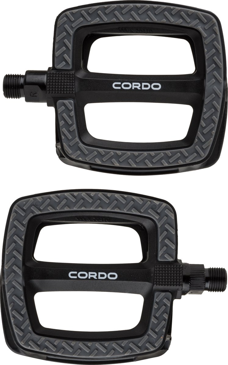 Cordo Pedaal Nonslip XL Plastic Zwart