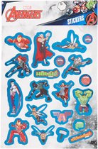 Stickerboekje Marvel Avengers +/- 150 Stickers - Stickers voor Kinderen en Volwassenen - Stickervellen