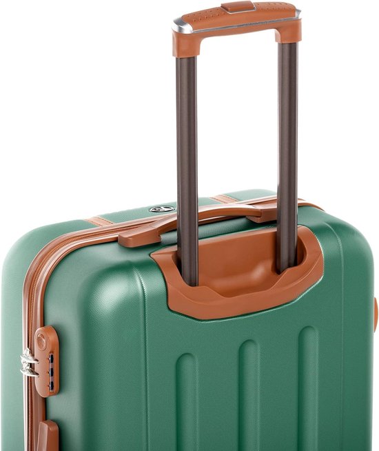 Set de valises Set trolley 3 pièces à coque rigide - bagage à main 55 cm, L  et XL