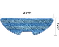 5x Chiffons de vadrouille adaptés à Blaupunkt XPOWER+ - Remplacement des tampons de vadrouille