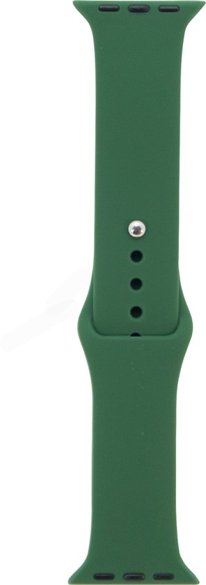 smartwatch bandje Silicoon voor watch bandje - Groen - Geschikt Voor 42 / 44 / 49mm - Smartwatch Siliconen Bandje