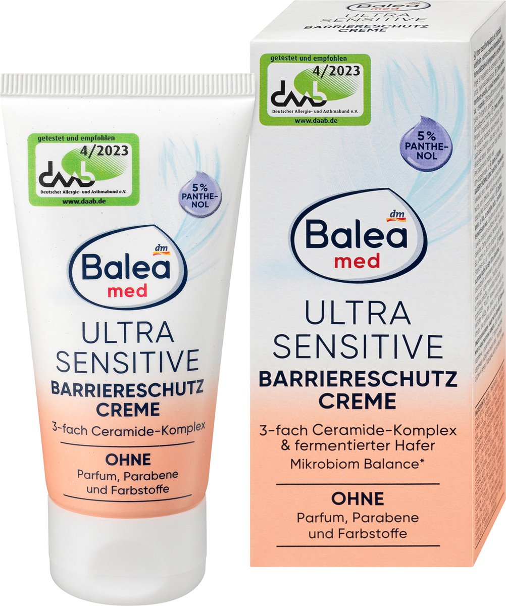 Goedkoopste Balea Beschermende Crème Ultra Gevoelig, 50 ml