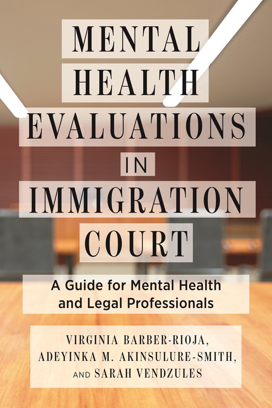 Psychology and Crime- Mental Health Evaluations in Immigrati ... - cover
