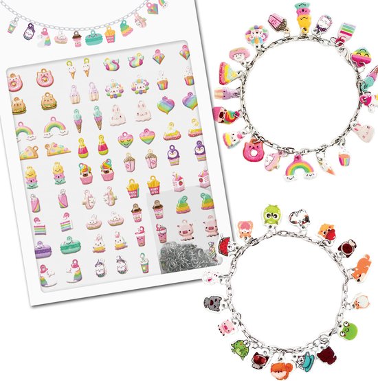 Armbandjes Maken Knutselpakket - Armbandjes - Knutselen Meisjes - Armbandjes Maken Meisjes - Knutselpakket Meisjes - Speelgoed Meisjes - Knutselen Meisjes 10 jaar - Knutselen Meisjes 6 jaar - Cadeautje Meisje - Sieraden Maken - Zelf Sieraden Maken