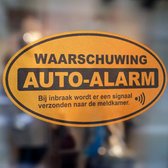 Auto Alarm Waarschuwing Sticker