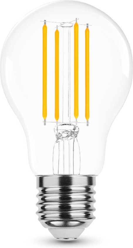 Modee Lighting - LED Filament lamp - E27 A60 7W - 4000K helder wit licht