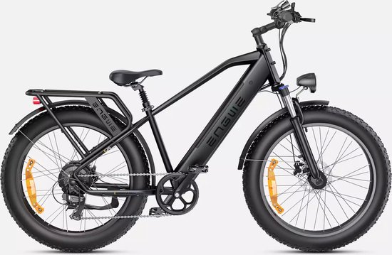 E26 Fatbike E-bike 250 Watt 25 km/h Fat pneu Pneus 26''