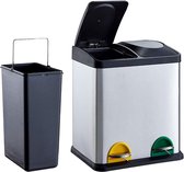 Vuilnisemmer vuilnisemmer pedaalemmer recycle afvalverzamelaar vuilnisbak afvalbak 30 L 45 L 60 L