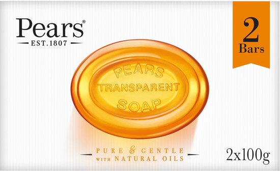 Savon Transparent Pears - 2 x 100g | bol.com