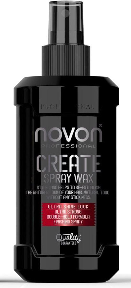 NOVON PROFESSIONAL SPRAY WAX SHINE - HAIR WAX