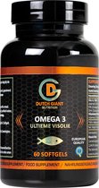 Dutch Giant Nutrition - OMEGA 3 - Visolie - Hoogste EPA (46%) & DHA (23%) - 60 Softgels - (1 Maand)
