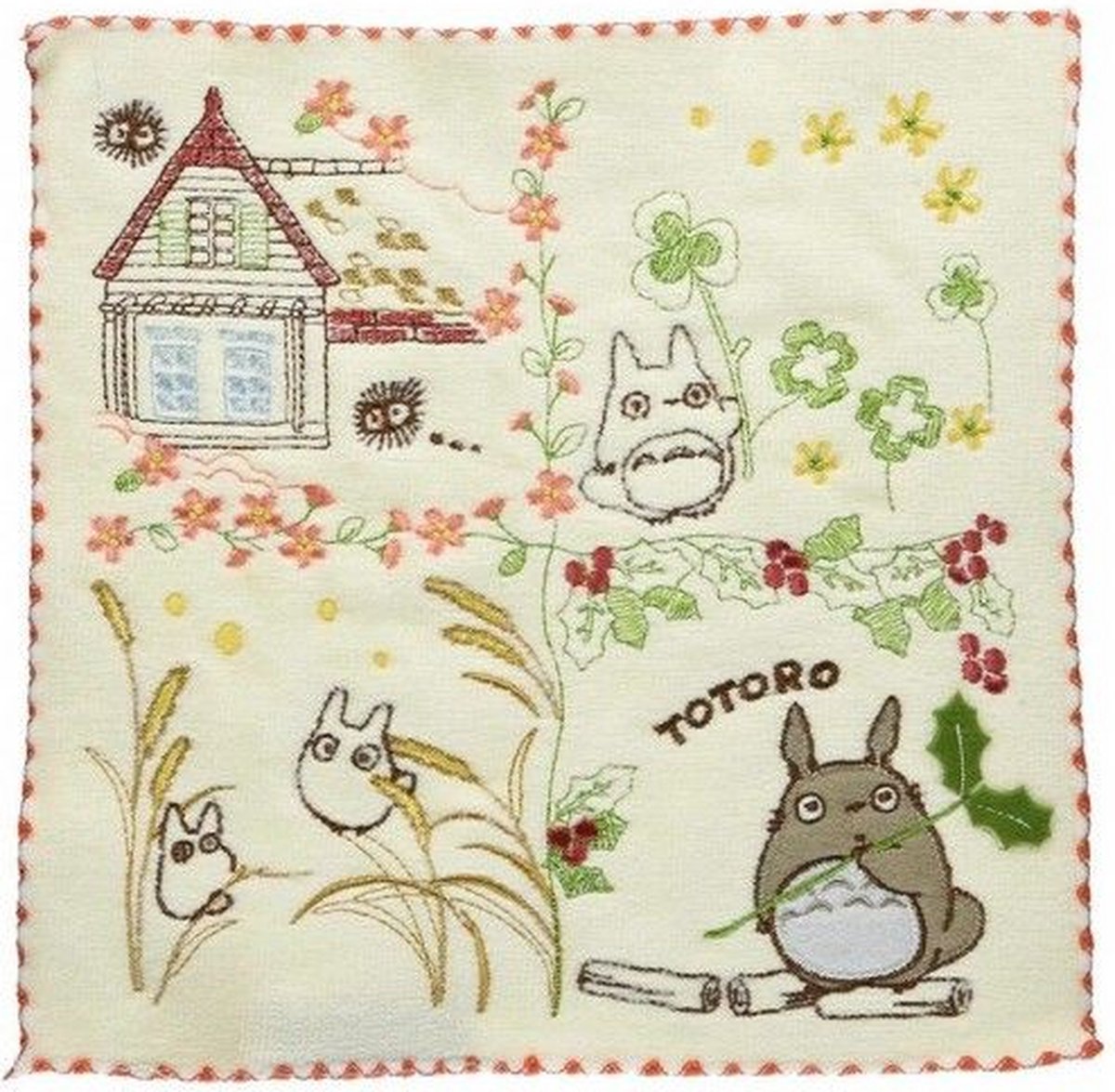 My Neighbor Totoro - Totoro in the Garden Mini Towel - Marushin