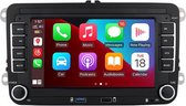 Bol.com Multimedia Autoradio Android 13 Voor VW Polo/Golf/Seat/Skoda 2003-2015 2GB/32GB CarPlay/Auto/Wifi/RDS/GPS/DSP/5G/DAB+ aanbieding