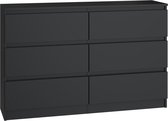 Commode noire - 120cm