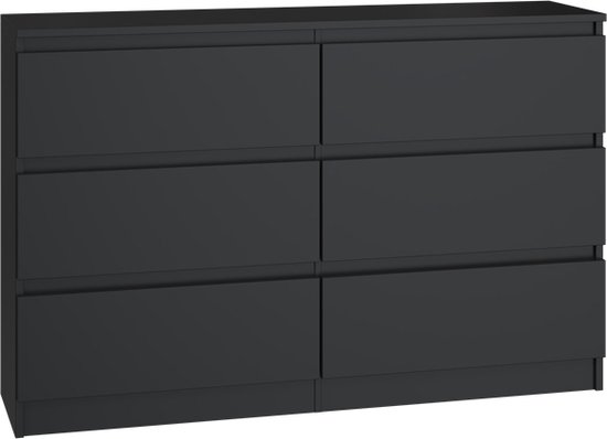 Commode noire - 120cm