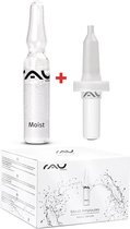 RAU Moist ampullen - 7 x 2 ml incl. applicator - vochtbooster - oppepper voor de huid - hydraterend serum