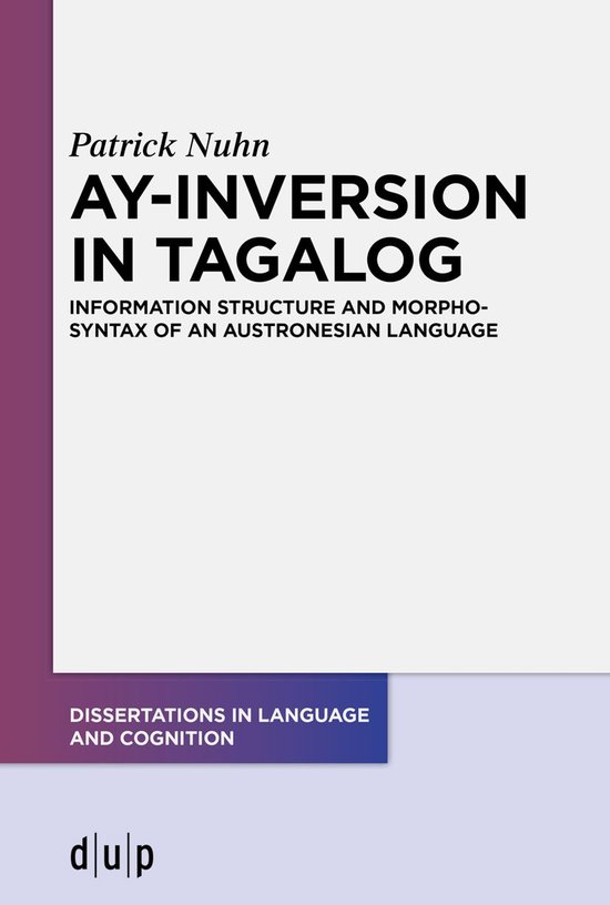 Dissertations in Language and Cognition- Ay-Inversion in Tag ... - cover