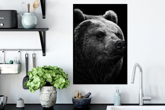 Cadre photo avec poster - Ours - Clair - Zwart - 40x60 cm - Cadre poster