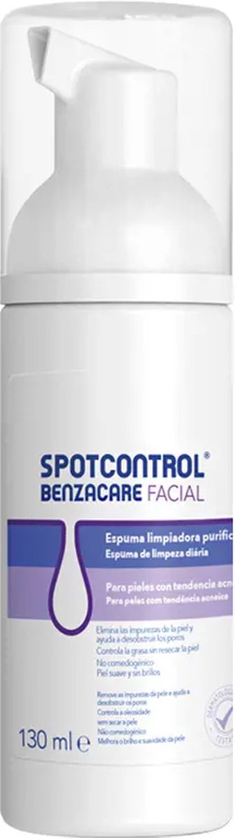 Goedkoopste Benzacare Spotcontrol Facial Espuma Limpiadora 130 Ml