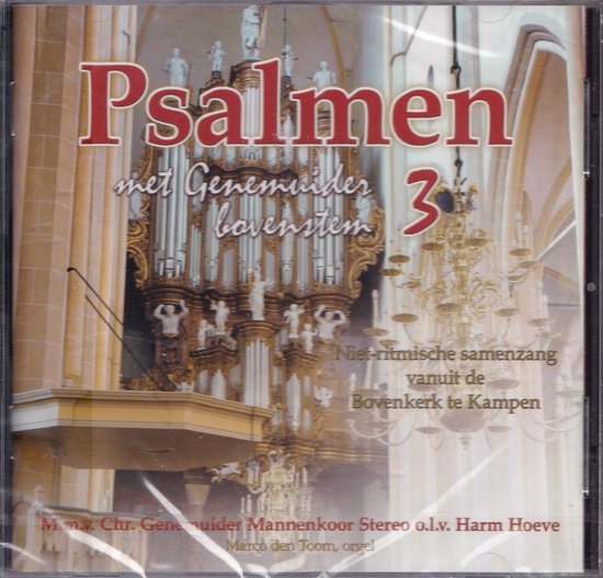 Foto: Psalmen met genemuider bovenstem 3 niet ritmische samenzang vanuit de bovenkerk te kampen m m v chr genemuider mannenkoor stereo o l v harm hoeve marco den toom bespeelt het orgel