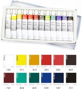 Memory - Glas verf - 12x12 ml Fine colours