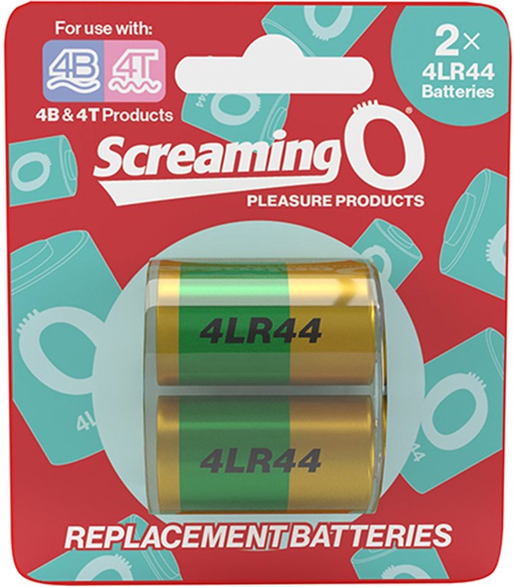 Goedkoopste The Screaming O - Size 4LR44 Batteries Accessoires