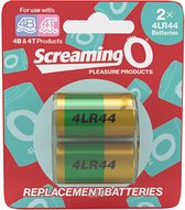 The Screaming O - Size 4LR44 Batteries Accessoires