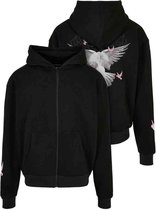 Mister Tee - Doves Oversize Vest met capuchon - XL - Zwart