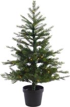 Everlands Grandis fir - tafelboom met verlichting groen 1,2m x 73cm