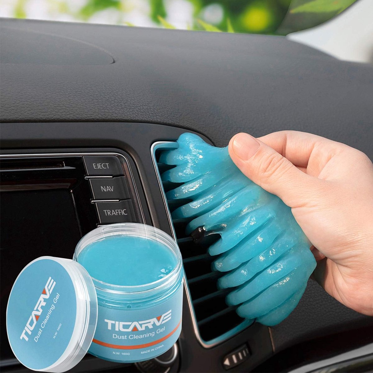 Gel de Nettoyage de Voiture, Gel Nettoyant Clavier, Gel Anti