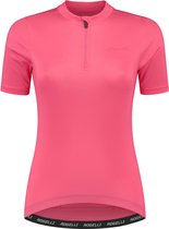 Rogelli Core Fietsshirt Dames - Korte Mouwen - Wielrenshirt - Roze - Maat XL