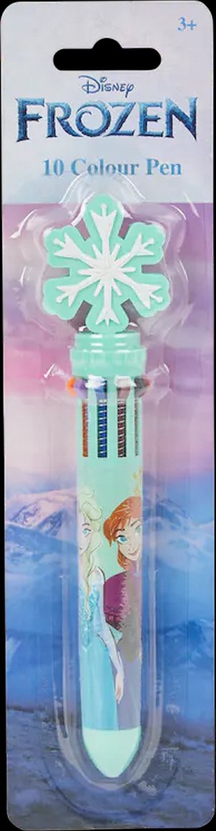 Frozen 10-Kleurenpen - Pen - Balpen - Kleurenpen - Regenboog Pen - Schoolspullen
