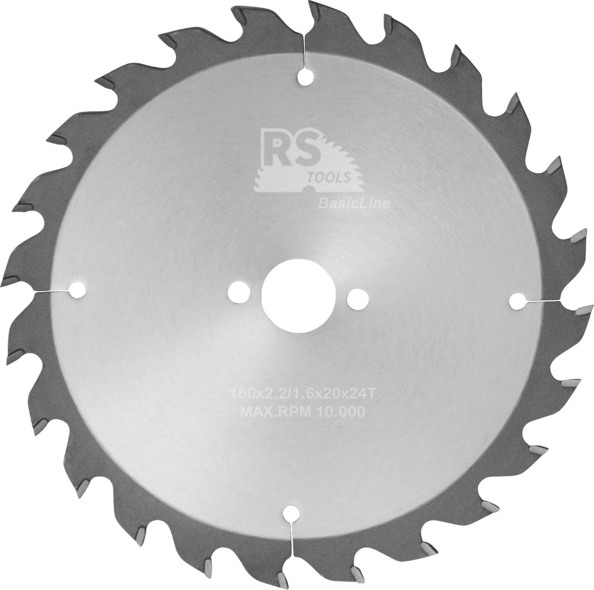 RStools HM cirkelzaag BasicLine Ø160 x 2,2 x 20 mm T=24 wisseltand