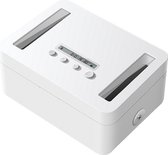Witte Kleine Telefoon Kluis met Tijdslot Focusbox Afsluitdoos