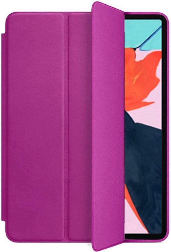 Shop4 - Geschikt voor iPad Pro 11 (2018) Hoes - Smart Book Case Folio Paars
