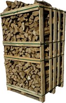 Natuur gedroogd eiken haardhout - brandhout - Eiken haardhout | 900kg - Gedroogd haardhout - Voor houtkachel, openhaard en vuurkorf