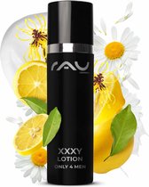 RAU Cosmetics XXXY Lotion only 4 men - 50 ml - hydraterende anti-age aftershave crème - tegen droge huid - met hyaluronzuur