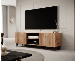 Meubella - TV-Meubel Vintar - Eiken - 150 cm