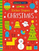 Sticker Shapes Christmas Usborne Mini Books