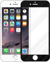 Cadorabo Volledig scherm pantserfolie geschikt voor Apple iPhone 6 / 6S in TRANSPARANT met ZWART - Gehard (Tempered) display beschermglas in 9H hardheid met 3D Touch (RETAIL PACKAGING)