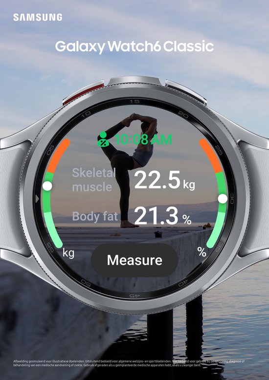 Samsung Galaxy Watch6 - Smartwatch - 40mm - Graphite - Samsung