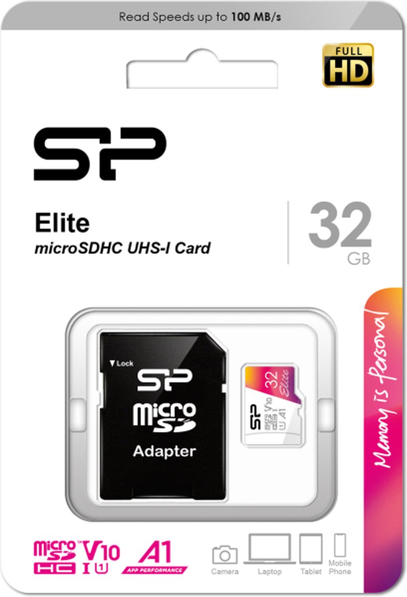 SD Silicon Power Elite 32 GB MicroSDHC UHS-I Klasse 10