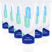 Clinomyn Fresh Mint Smokers Tandpasta - Rokers Tandpasta - 6 x 75 ml - Tandpasta Voordeelverpakking