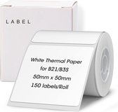 Niimbot Labels - Etiketten - Voor B1/B21 - 50 x 50 mm - 150 vellen - Wit