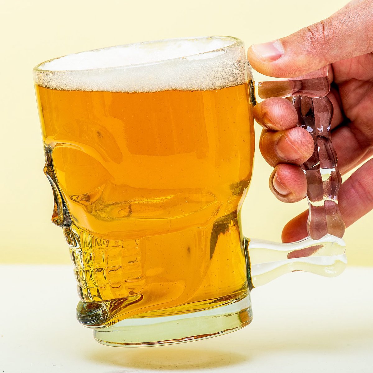 Schedel bierglas van OOTB